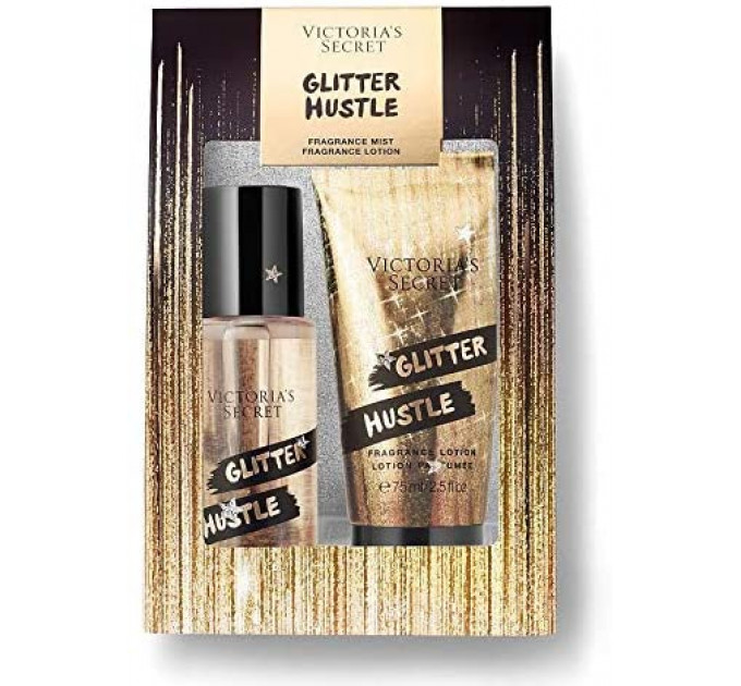Victoria's Secret Glitter Hustle Fragrance Mist & Lotion Set Набір парфюмований спрей і лосьйон для тіла